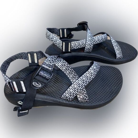 Chacos Z Cloud ChacoCloud Black White Womens 8 - Picture 1 of 6